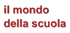 Parla col mondo della scuola !!